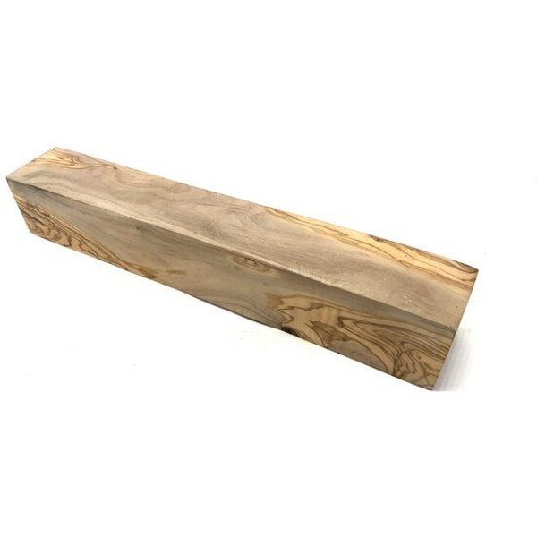 Olivenholz erleben Kanteln 30 x 30 x 300 mm oder 50 x 50 x 300 mm aus Olivenholz