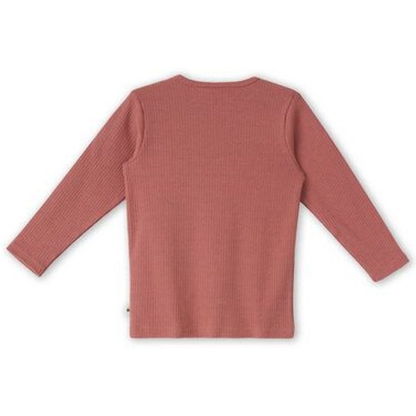 Leela Cotton Kinder Ripp Langarmshirt aus 100% kba-Baumwolle - Feine Ripp Struktur 2068