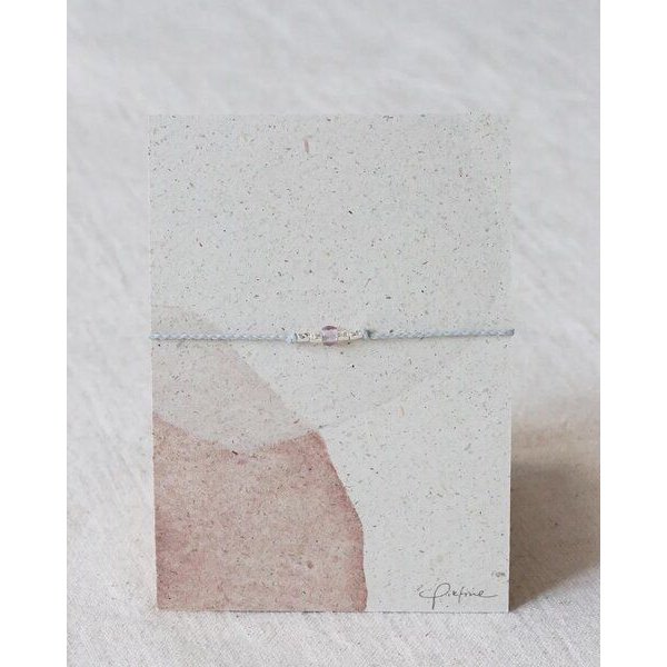 pikfine Glasperlen Armband "Nila" // silber oder vergoldet