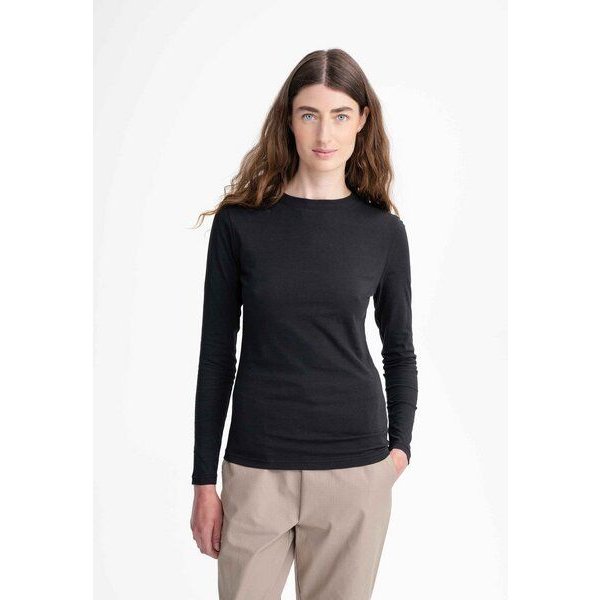 MELA Basic Langarmshirt Style DHIVYA aus 100% Bio-Baumwolle