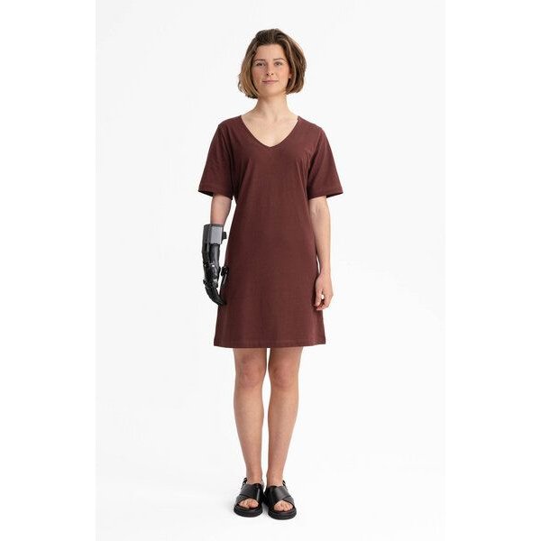 MELA V-Neck Kleid JANITRA