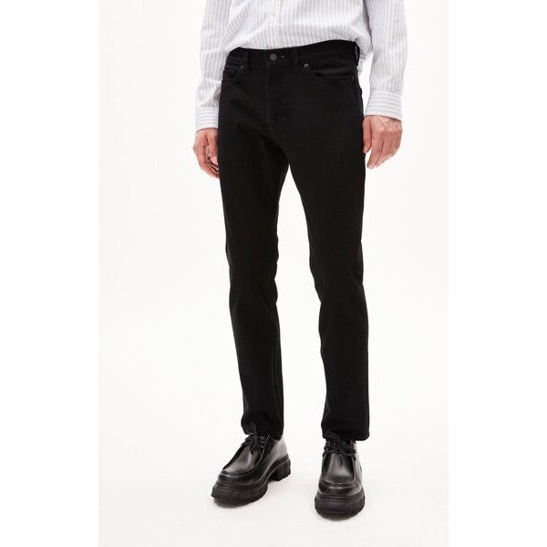 ARMEDANGELS IAAN COMFORT - Herren Straight Leg Mid Waist aus Bio-Baumwoll Mix
