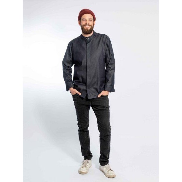 KAYA&KATO Denim Kochjacke langarm ROMA