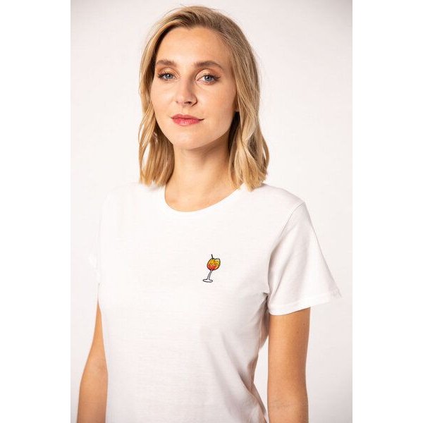 Fashion Drinks Spritz | Besticktes Frauen Organic Bio Baumwoll T-Shirt