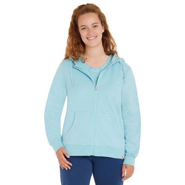 loud + proud Damen Sweat Kapuzenjacke, GOTS-zertifiziert