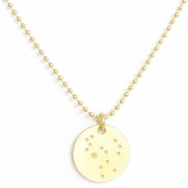 renna deluxe Sternzeichen Kette Gold