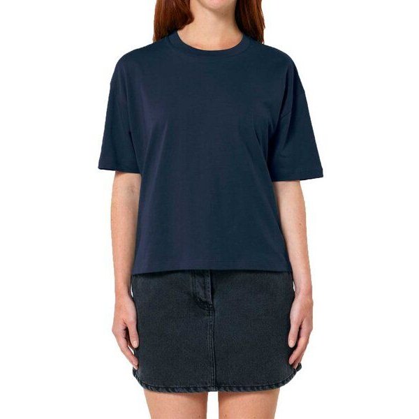 YTWOO Damen Boxy T-Shirt aus Bio-Baumwolle