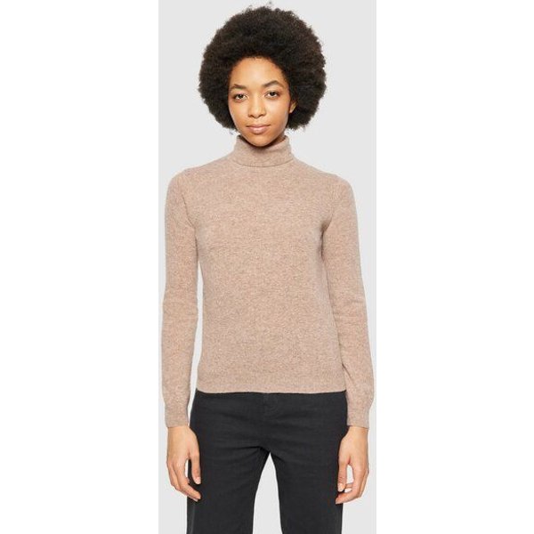 KnowledgeCotton Apparel Lambswool Roll Neck