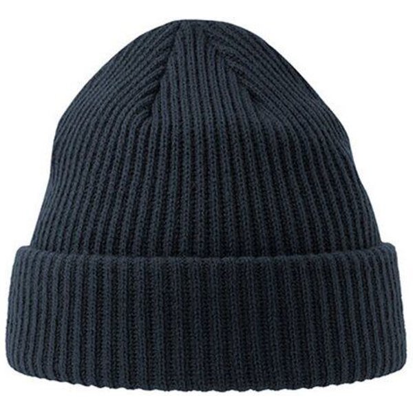 Atlantis Headwear Beanie Atmungsaktive Ripp-Strick-Mütze mit Bündchen