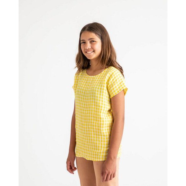 Matona Leichtes T-Shirt für Kinder aus Leinen / Easy T-Shirt