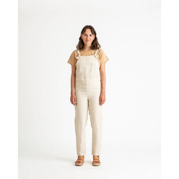 Matona Latzhose für Frauen aus Leinen / Linen Overall
