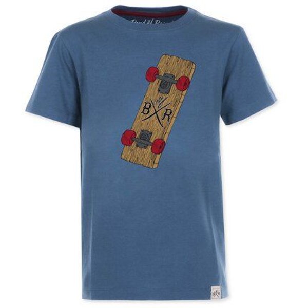 Band of Rascals Plank - Cooles Jungen Skate T-Shirt Kurzarm aus 100% Bio-Baumwolle