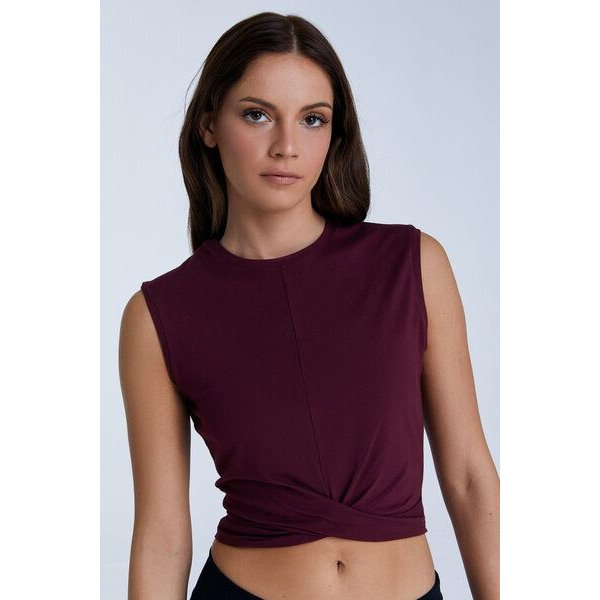 True North Damen Twist Tanktop aus Bio-Baumwolle & Tencel Modal Yogatop