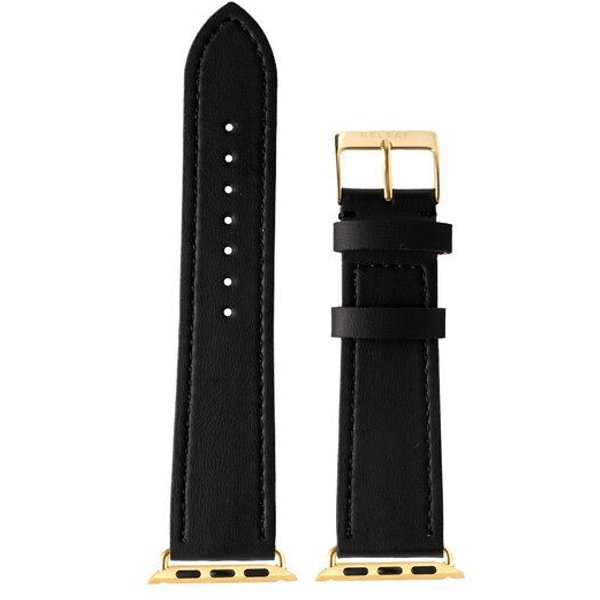 BELEAF "APPLE WATCH STRAP CACTUS" - veganes Uhren-Armband aus Kaktusleder schwarz