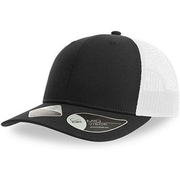 Atlantis Headwear Basecap Atlantis Bryce Cap Mesh Cap zweifarbig aus Recyceltem Polyester Truckercap
