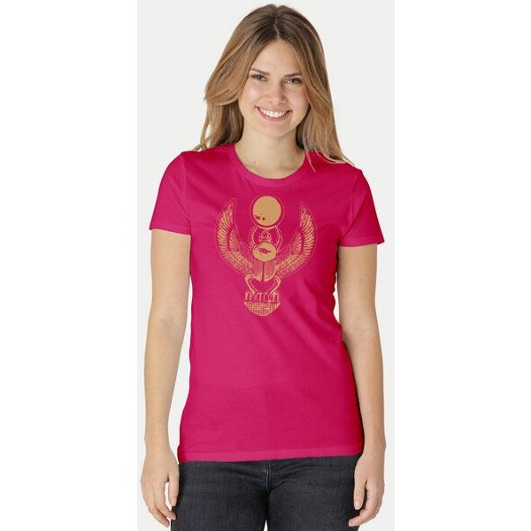 Peaces.bio - handbedruckte Biomode Damen Fit T-Shirt Cheper