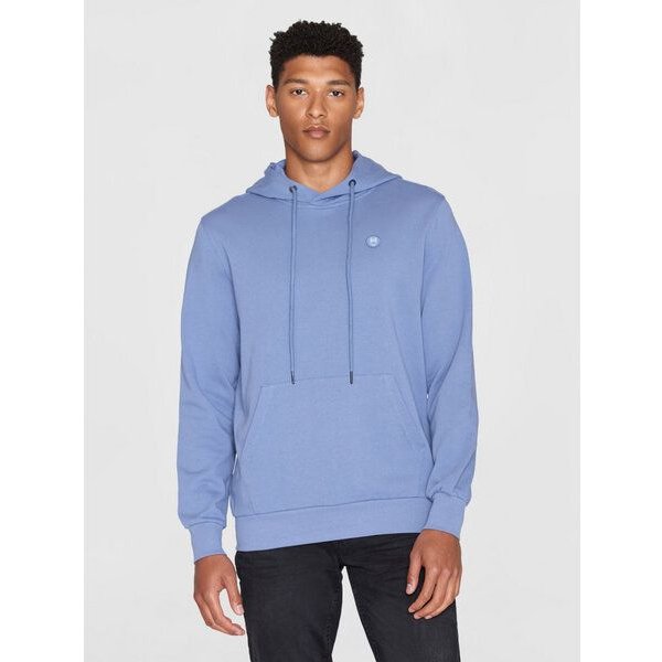 KnowledgeCotton Apparel Kapuzenpullover - ARVID basic hood badge sweat - aus Bio-Baumwolle