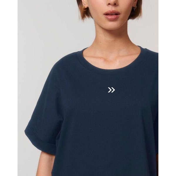 Human Family Oversize Damen T-Shirt "Skip" aus Bio-Baumwolle