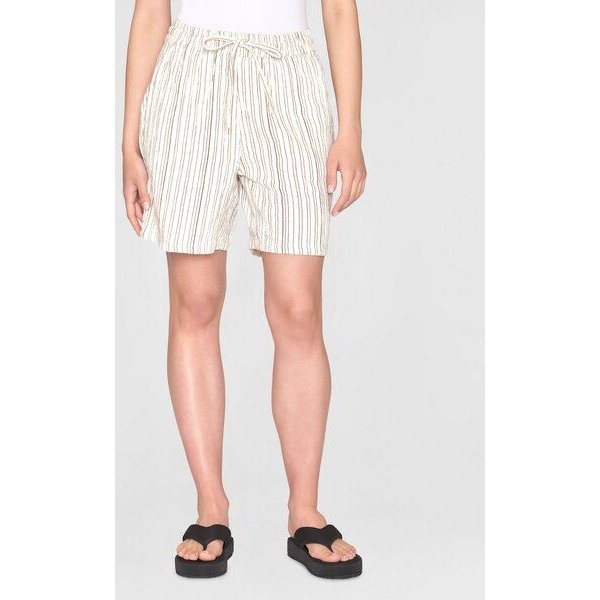 KnowledgeCotton Apparel Shorts STRIPED POSEY aus Bio-Baumwolle
