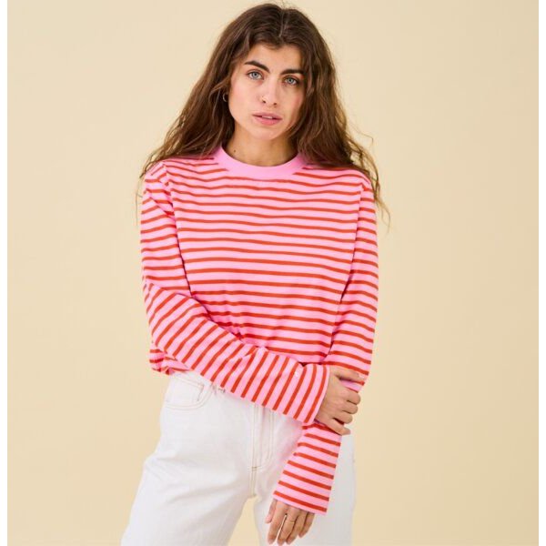 popeia Damen Langarmshirt aus Bio-Baumwolle