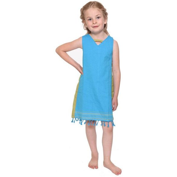 Africulture Mädchen Kleid Kikoy