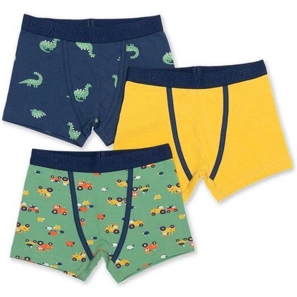 Kite Clothing Jungen Boxershorts 3er-Pack aus Bio-Baumwolle
