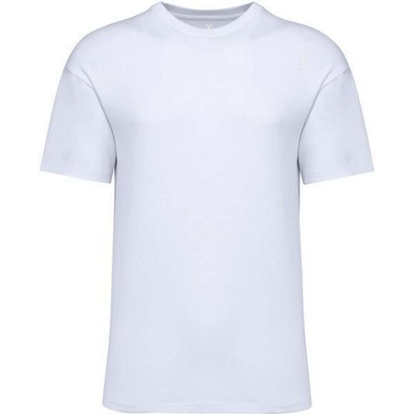YTWOO Unisex-T-Shirt mit hängenden Schultern aus 100% Bio-Baumwolle