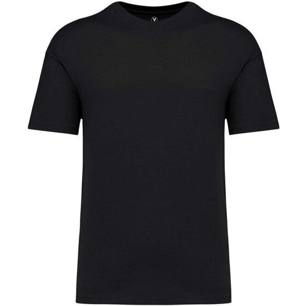 YTWOO Unisex-T-Shirt mit hängenden Schultern aus 100% Bio-Baumwolle