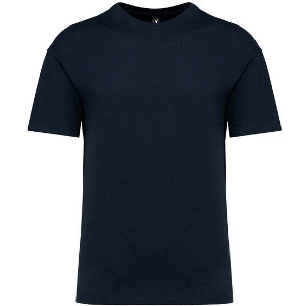 YTWOO Unisex-T-Shirt mit hängenden Schultern aus 100% Bio-Baumwolle