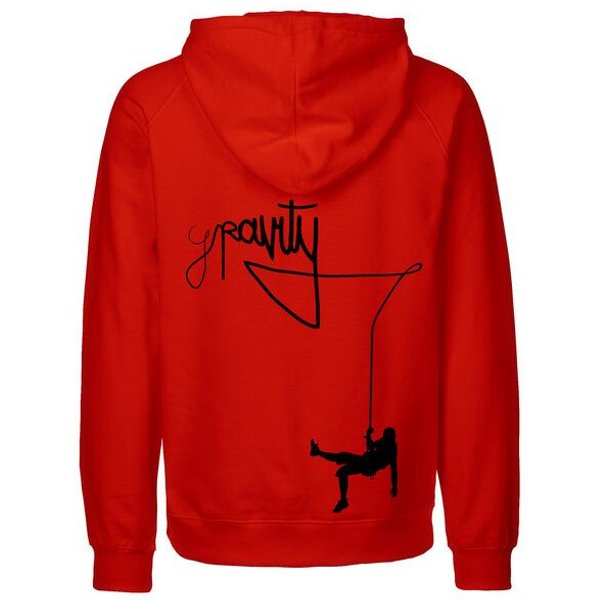 HANDGEDRUCKT "Gravity" Männer Hoody Neutral
