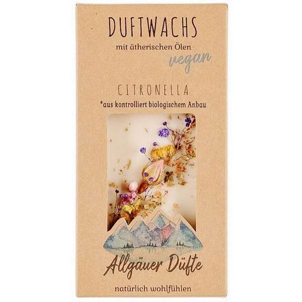 Allgäuer Kerzen Allgäuer Duftwachs mit ätherischen Ölen 100% handgemacht in Deutschland