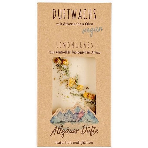 Allgäuer Kerzen Allgäuer Duftwachs mit ätherischen Ölen 100% handgemacht in Deutschland