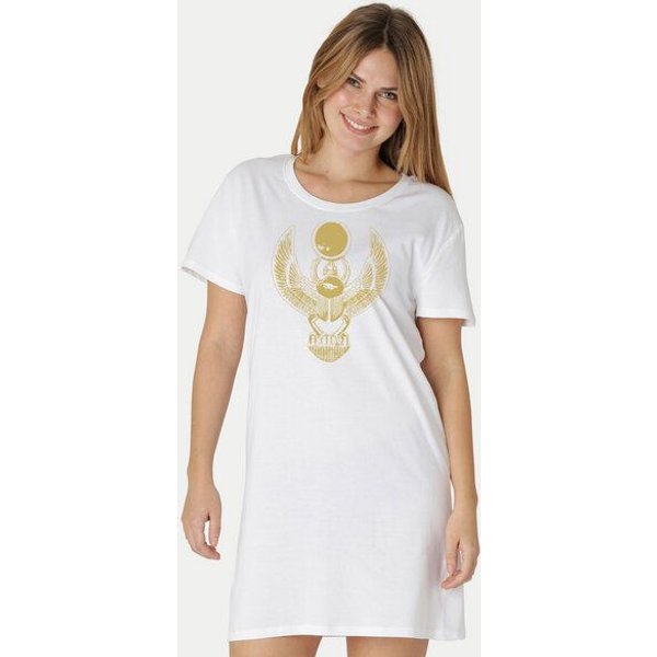 Peaces.bio - handbedruckte Biomode Longshirt Cheper Damen