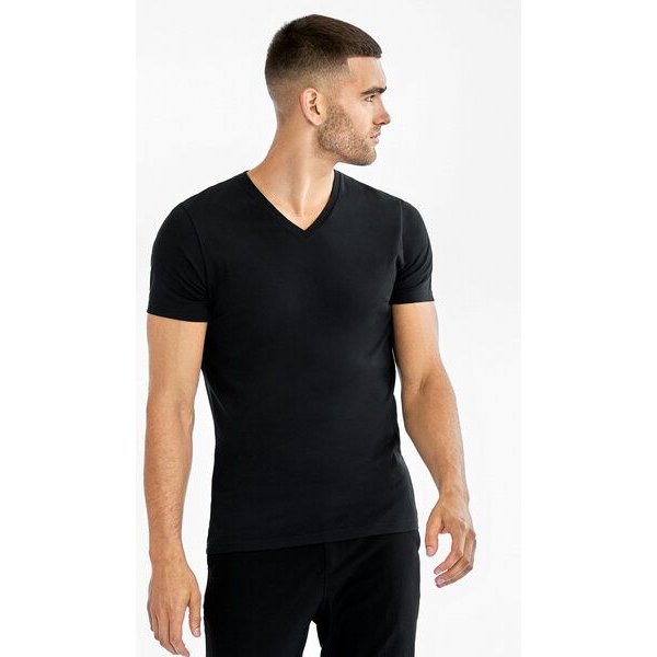 Bread & Boxers 2-Pack T-Shirts V-NECK aus Bio-Baumwolle