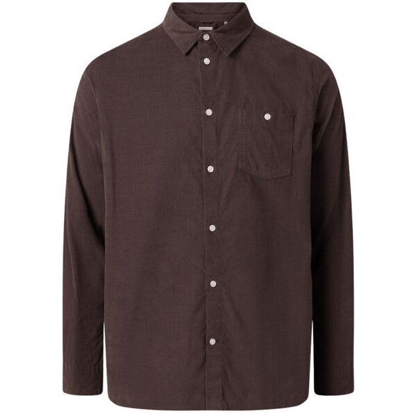 KnowledgeCotton Apparel Cordhemd - Regular fit corduroy shirt - aus Bio-Baumwolle