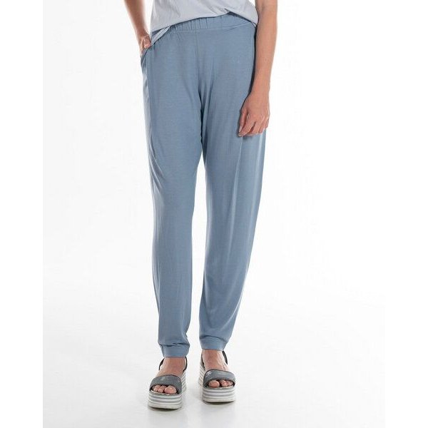 Alma & Lovis Elegant weite Hose aus fließendem EcoVero | Pique Sarouel Hose