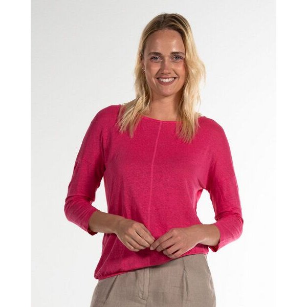 Alma & Lovis Sommer Leinenshirt aus Leinen-Jersey | Linen Pure