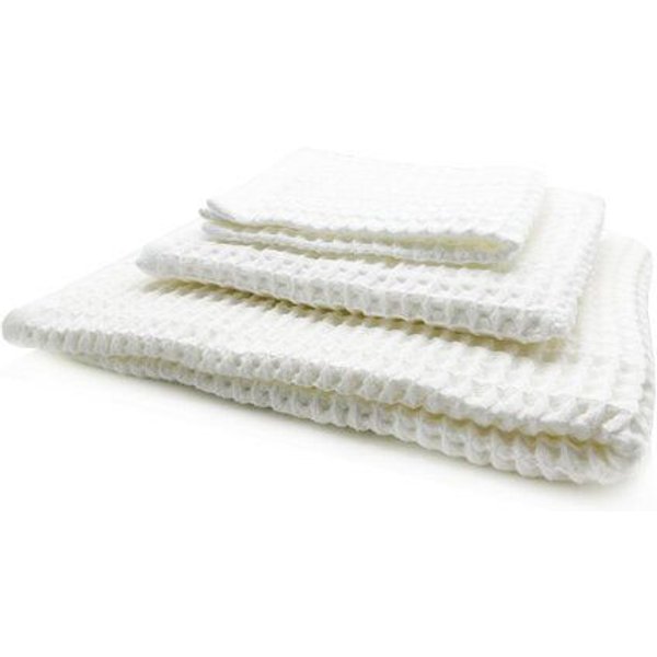 thies 1856 ® veganes Washi Matou Waffel Handtuch aus Recycelter Baumwolle und Hanfpapier
