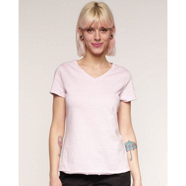 Alma & Lovis Shirt aus Bio-Baumwolle | V-Neck Shirt