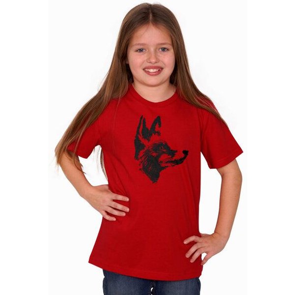 HANDGEDRUCKT "Reineke Fuchs" Unisex Kinder T-Shirt Earth Positive