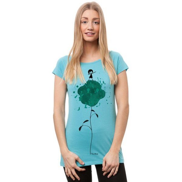 FellHerz Damen T-Shirt Dance aus 100% Biobaumwolle