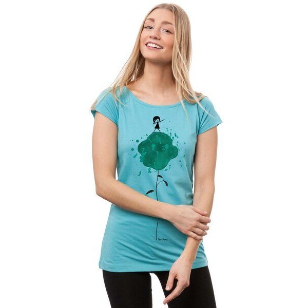 FellHerz Damen T-Shirt Dance aus 100% Biobaumwolle