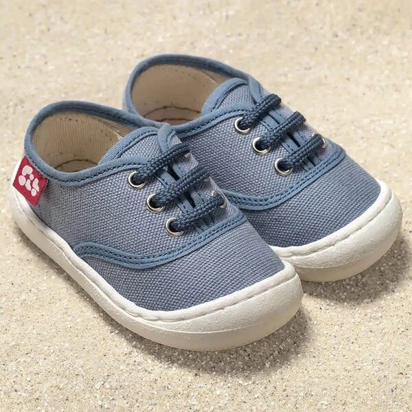 Pololo leichter Sommersneaker "Pepe" aus Baumwolle (Bio kbA), Größen 20-27