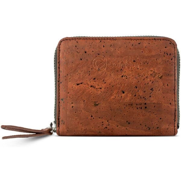 CORKOR KORK-BRIEFTASCHE FÜR DAMEN, kompakt