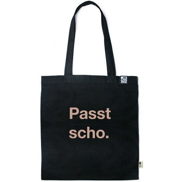 GARY MASH Baumwolltasche Passt scho.