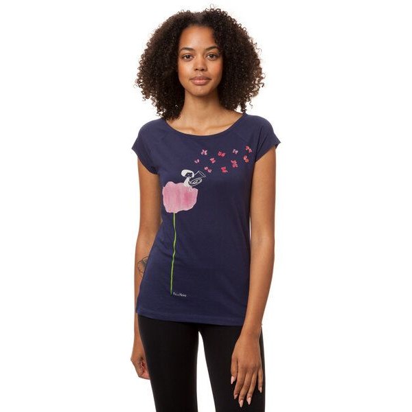 FellHerz Tubamädchen Cap Sleeve Damen T-Shirt petrol aus 100% Biobaumwolle