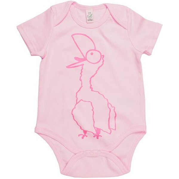 HANDGEDRUCKT "Schreihals" Baby Body Earth Positive