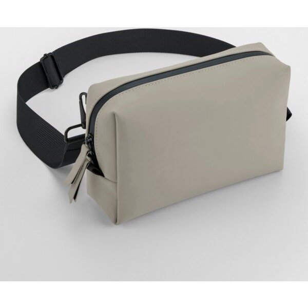 BagBase Cross Body Umhängetasche Handtasche Schultertasche Recycling Material mit matter PU - Beschichtung