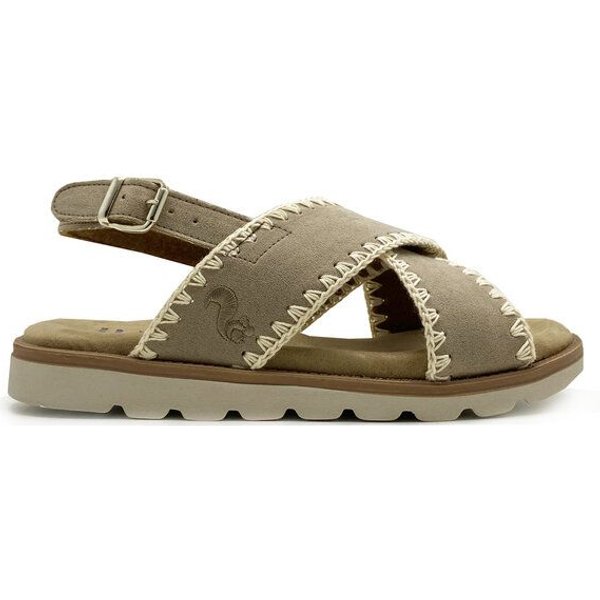 Vegane thies ® Rec Soft Woven Sandale aus recycled PES