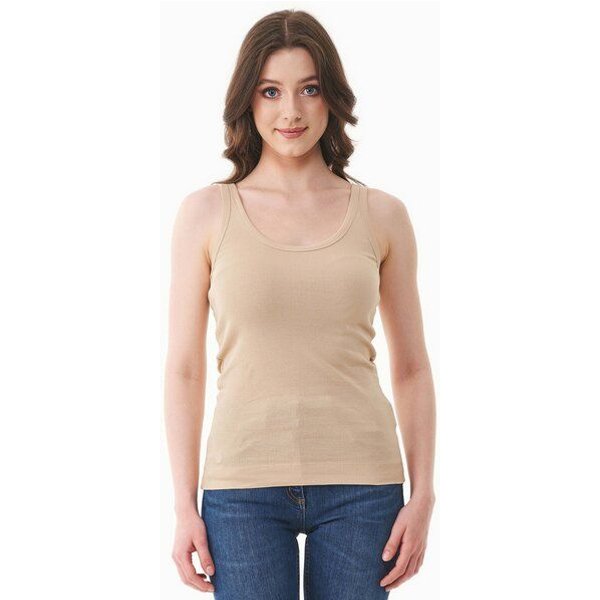 ORGANICATION Geripptes Basic Top aus Bio-Baumwolle